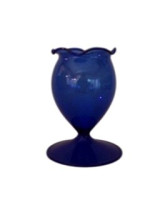 Bowlespießergefäß Glas blau Lauschaer Glasartikel Bowlespießergefäß Glas blau Lauschaer Glasartikel