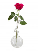 Rosenvase Klarglas Lauschaer- Glasartikel Rosenvase Klarglas Lauschaer- Glasartikel