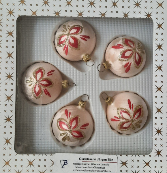 Christbaumkugeln eislack campanger 5cm