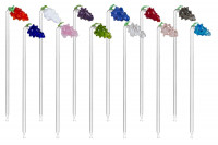 Bowlespießer Glas - Trauben 12 Stück handarbeit Lauschaer Glasartikel Bowlespießer Glas - Trauben 12 Stück handarbeit Lauschaer Glasartikel